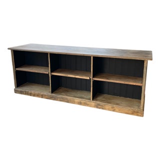 Two-Sided Counter with Oak Boxes, 1950s For Sale