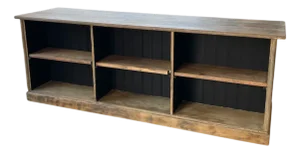 Two-Sided Counter with Oak Boxes, 1950s