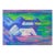 Large Scale Painted Desert Oregon Abstracted Landscape -- Spring Mountain View by Erle Loran For Sale