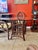 1970s 1970 Bamboo Round Glass Table and 4 Chairs For Sale - Image 5 of 9