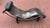 Vintage Modernist Chrome Chaise Lounge attributed to Le Corbusier LC4 with Cowhide Upholstery An iconic Modernist chaise...