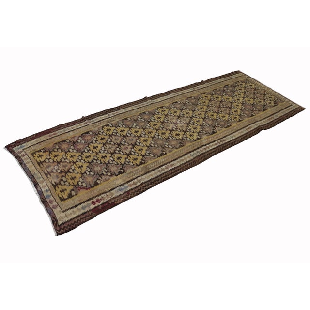 Caucasian Kilim Rug, 1920s For Sale - Image 3 of 15