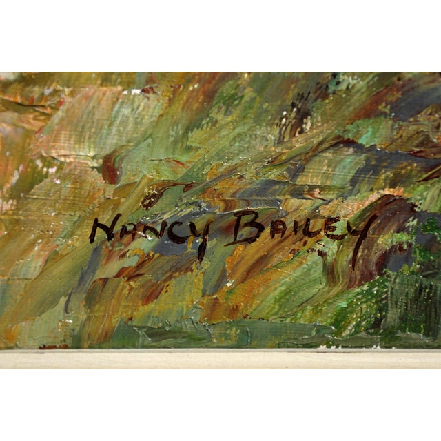 Nancy Bailey, Low Tide on the Minnows, Cornwall, 1972, Impasto Oil Painting, Framed For Sale - Image 3 of 17