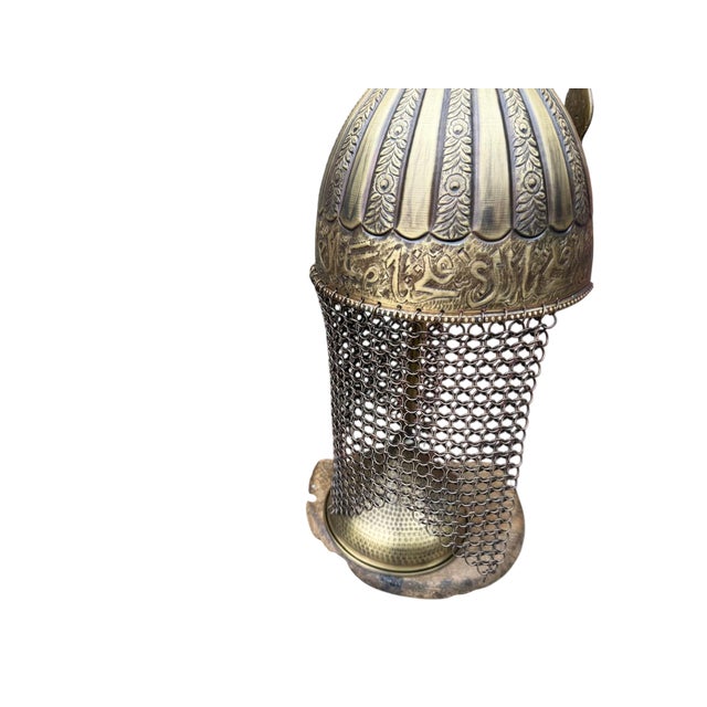 Fluted Ottoman Chichak Helmet For Sale - Image 13 of 14