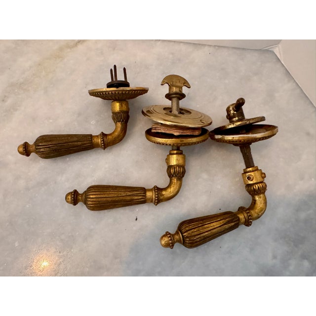 Antique Brass Door Handle Set Collection — French & Italian Styles, 19th–Early 20th Century Architectural Salvage For Sale In Atlanta - Image 6 of 6