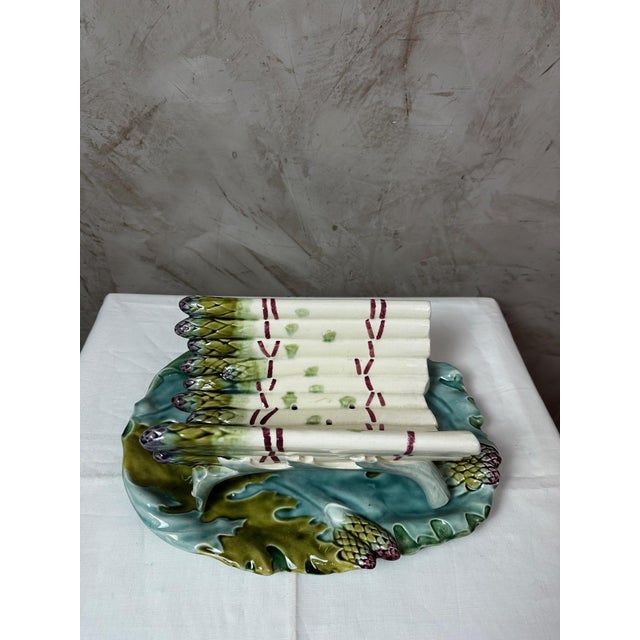 1900 - 1909 Antique Asparagus Dish, 1900, Set of 2 For Sale - Image 5 of 13