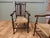 Gothic Carved Oak Carver Chairs, Set of 2 For Sale - Image 6 of 7