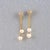 Akoya Pearl Earrings 14k Yellow Gold Certified For Sale In New York - Image 6 of 14