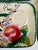 Vintage Italian Hand-Painted Floral Snack Plates With Cup Rests - Set of 8 For Sale In Los Angeles - Image 6 of 13