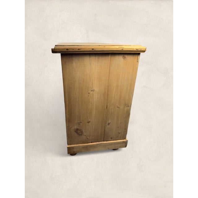 Wood Antique English Pine Sideboard For Sale - Image 7 of 9
