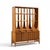 Broyhill Brasilia Mid Century Walnut Room Divider The lower of the room divider measures: 54 wide x 17 deep x 26.5 inches...