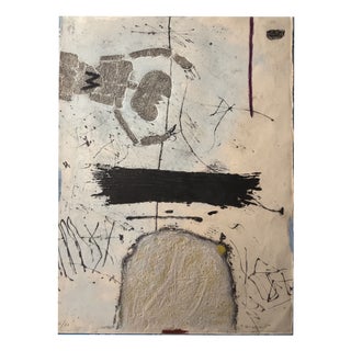 James Coignard, L'Homme Volant (The Flying Man), Hand-Painted Carborundum Etching, 1975 For Sale