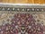 Textile Vintage Persian Tabriz Rug, Hand-Knotted Wool & Silk, Fine Floral Pattern, Burgundy & Navy, 10x13 For Sale - Image 7 of 18