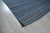 Contemporary 5x8 Blue Hand-Knotted Wool Horizon Stripe Geometric Modern Carpet Rug For Sale - Image 3 of 5