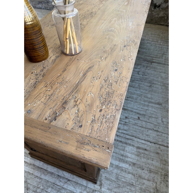 Vintage Pine Wood Trade Counter, 1950s For Sale - Image 13 of 18