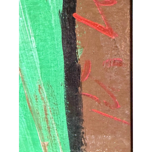1980s Keil Peter Robert, Faces Abstract Naive New Wild Ones, 1980s, Oil on Canvas For Sale - Image 5 of 13