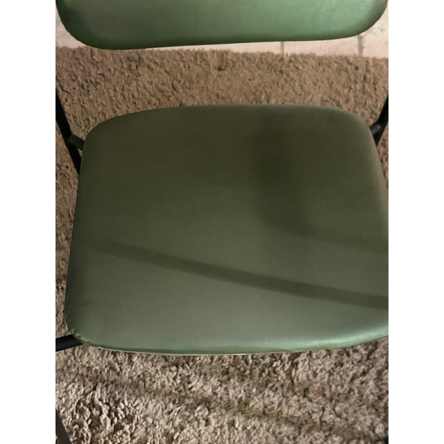 Metal Armchairs Coraline Model b Eugen Schmidt for Airborn, 1960, Set of 2 For Sale - Image 7 of 11
