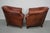 Vintage Dutch Cognac Leather Club Chair, 1970s, Set of 2 For Sale - Image 16 of 18