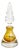 Murano Glass Perfume Bottle with Tall Crystal Stopper, 1960s For Sale
