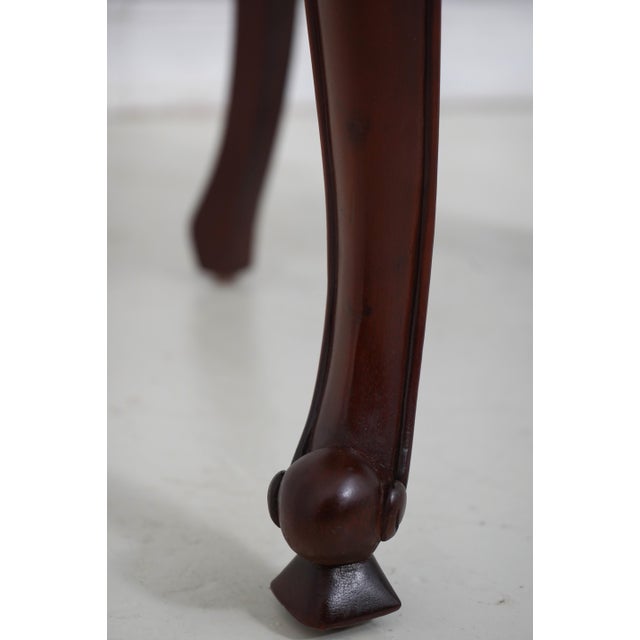 Pair of Mahogany Ribbon Back Armchairs For Sale - Image 15 of 18
