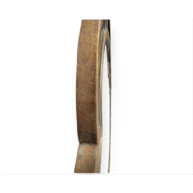 Gold Monumental Hammered Gold Arched Moorish Pagoda Carvers Guild Style Hollywood Regency Wall Mirrors- A Pair For Sale - Image 8 of 12