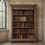 Rich with old European character and scholarly presence, this 19th century Dutch Renaissance Revival open bookcase...