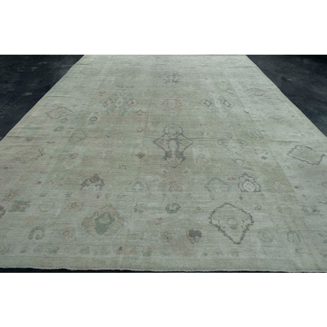 Oushak Rug 10'6" x 14'4" #17820 Explore a curated collection of hallway runners, wool rugs, and handmade masterpieces at ,...