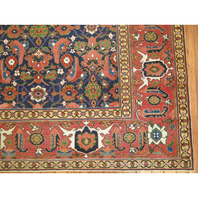 A connoisseur caliber late 19th century Caucasian Baku carpet. This piece does have some characteristics that you see in...