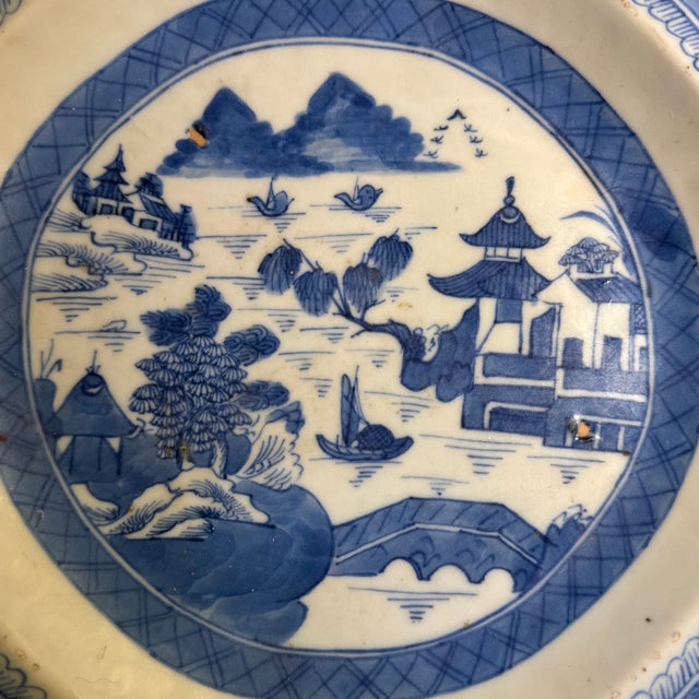 Ching Dynasty Export Ware Hot Water Plate For Sale In Mobile - Image 6 of 11
