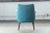 Danish Midcentury Easy Chair With Teak Armrests, 1950's For Sale - Image 9 of 10