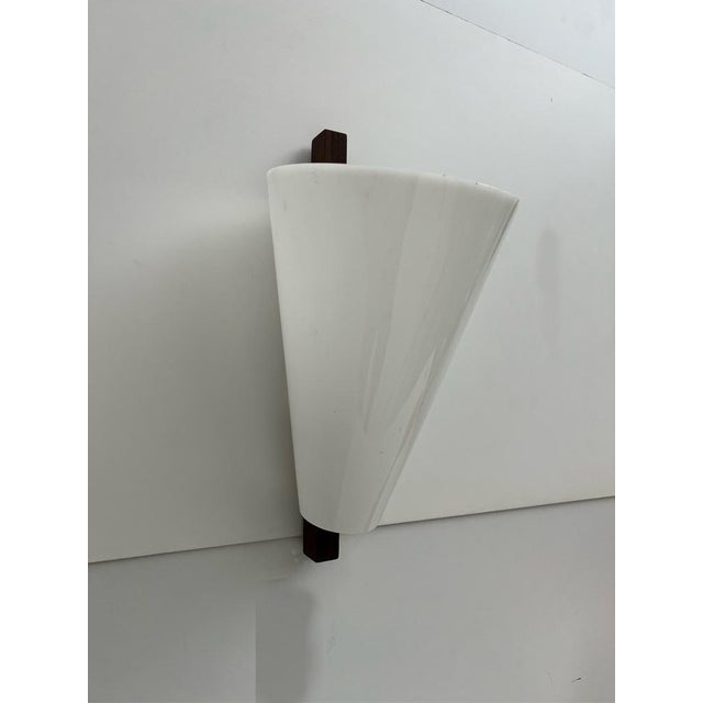 Wall Lamp in Teak and Acrylic Glass by Hans-Angne Jakobsson for Markaryd, 1950s For Sale - Image 3 of 8