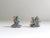 Japanese Pair of Vintage Pinch Art Figurines For Sale - Image 3 of 3
