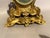 French 19thC Japy Frères Louis XV Gold Ormolu Bronze Mantel Clock 1pc For Sale - Image 3 of 18