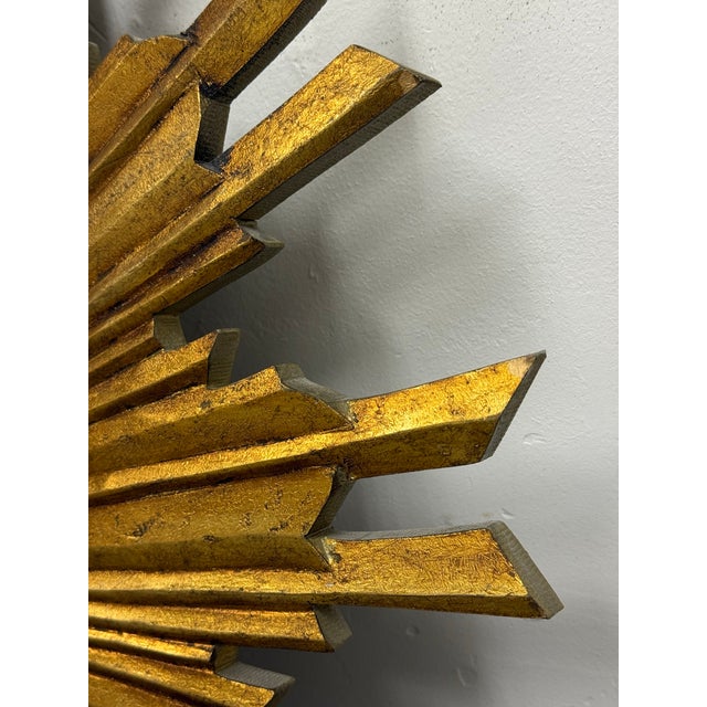 Creative Co-Op Sunburst Wall Mirror For Sale In San Francisco - Image 6 of 12