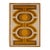 Vintage Swedish Geometric Wool Rug in Brown Hues by Rug & Kilim, 1950-1959 For Sale