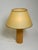 Large Italian Bamboo Table Lamp with Large Oiled Paper Shade, 1970s For Sale - Image 16 of 18