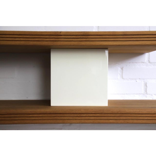 Brown Book Shelf by Christophe Gevers, 1971 For Sale - Image 8 of 17