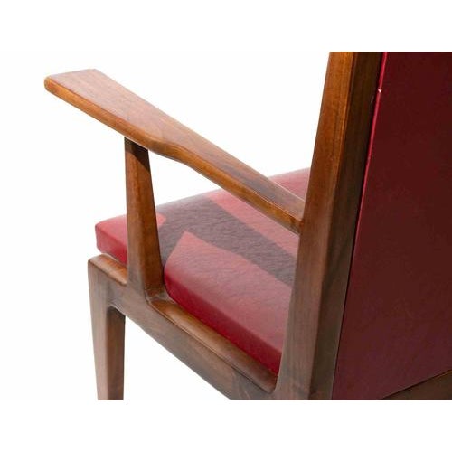 Vintage Chairs by Silvio Cavatorta, Italy, 1950s, Set of 3 For Sale - Image 3 of 8
