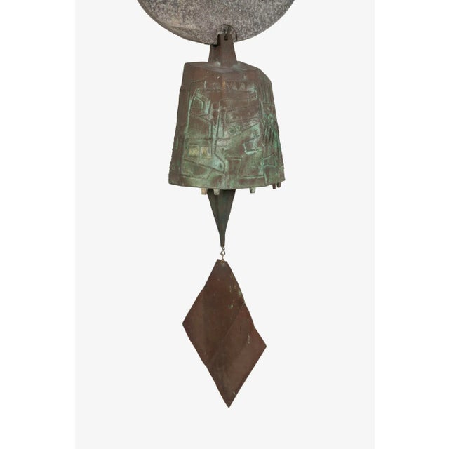 1975 Paolo Soleri Large Brutalist Windbell For Sale In Chicago - Image 6 of 9