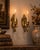 Brass Vintage Pair of Cast Brass Oval Candle Wall Sconces With Reflector Backplates | Hollywood Regency Traditional For Sale - Image 8 of 11