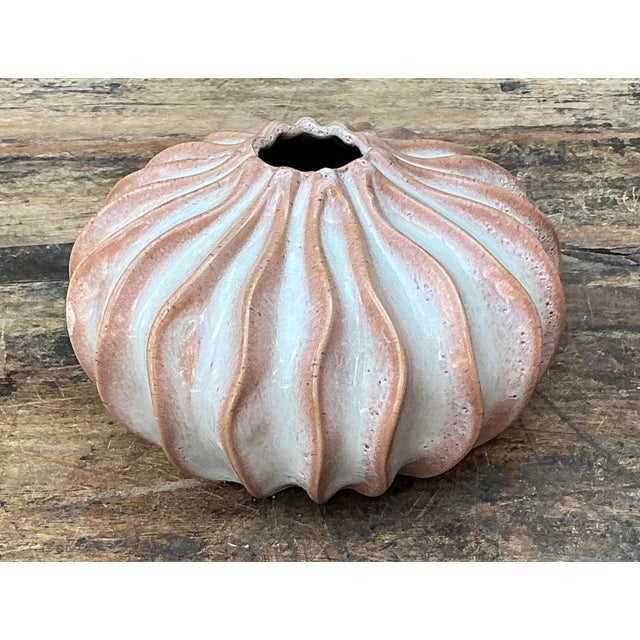 Ceramic Vintage Original Studio Pottery Vase For Sale - Image 7 of 12