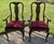Vintage (1970's) Set of 6 Dining Chairs have a Queen Anne Style. Made by Pennsylvania House. The Wood is CherryWood. The...