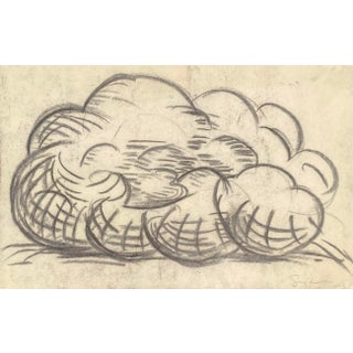 1980s Richard Snyder Abstract Drawing For Sale