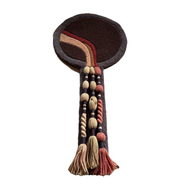 Vintage Rug by Ewald Kröner, 1970s, in Flawless conditions. Designed 1970 to 1979 This piece has an attribution mark, I am...