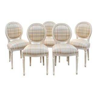 Ethan Allen Cassatt Dining Chair - Set of 5 For Sale