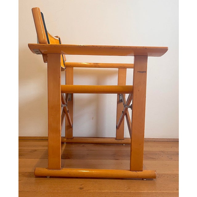 Director's Chair by Carlo Hauner for Fratelli Reguitti, 1970s For Sale - Image 3 of 17
