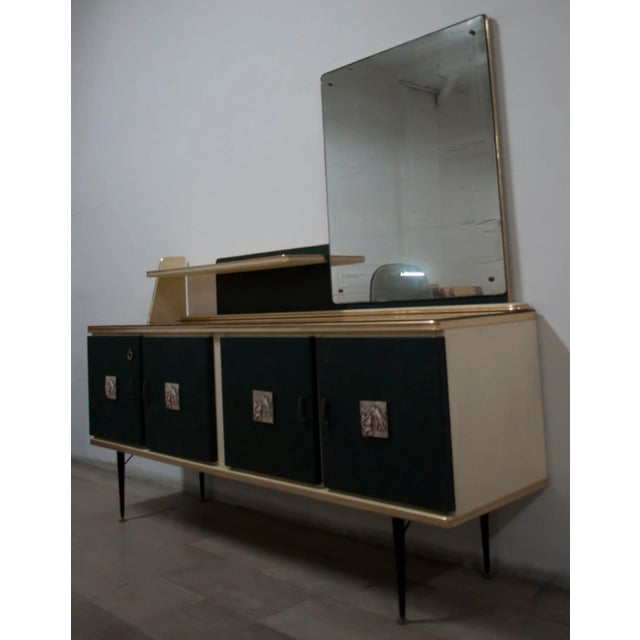 Mid-Century Modern Mid-Century Italian Credenza, 1950s For Sale - Image 3 of 12