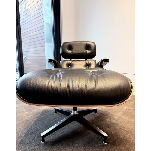 Eames Lounge Chair + Ottoman For Sale - Image 9 of 12