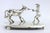 Silver Toothpick Holder with Child Pulling Donkey For Sale - Image 4 of 7