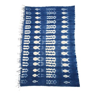Indigo Cloth 140 X 115cm - 21.2 For Sale